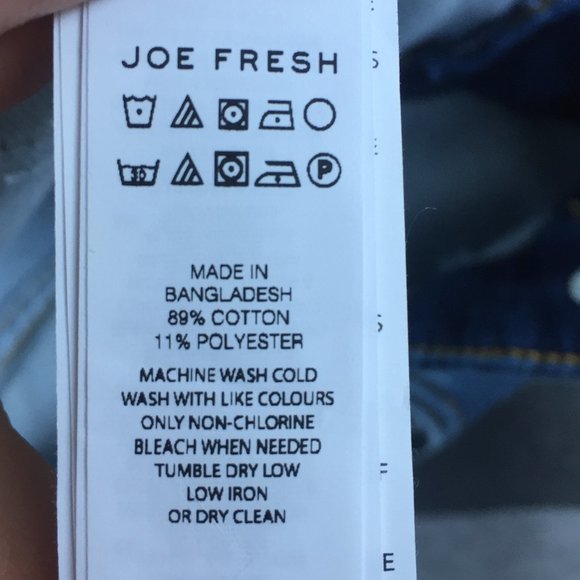 Joe Fresh low rise slim super soft jeans - size 25 - Picture 7 of 10
